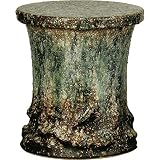 信楽焼　信楽BEST SELECTION　フラワースタンド・古風窯変花台（全高38cm×全幅34.5cm）