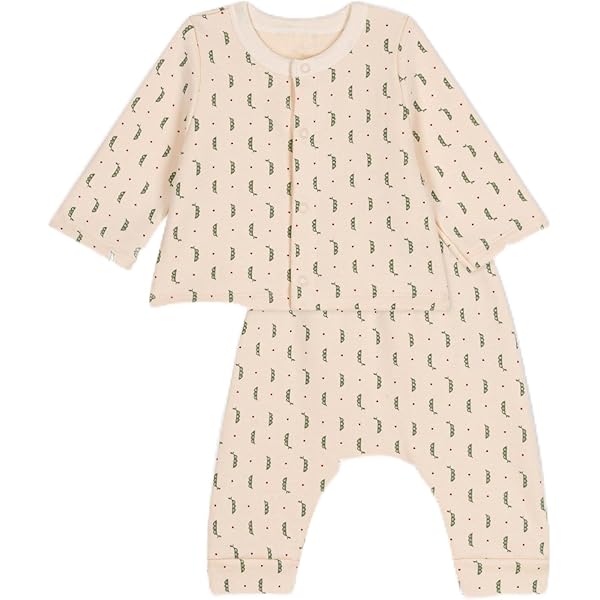 Amazon.co.jp: [プチバトー] ベビー2点セット A0ACR ミルキー