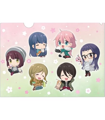 Amazon.co.jp: ゆるキャン△ クリアファイルセット 原作版 vol.4 A