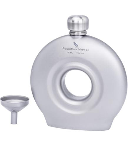 Amazon.co.jp: (トークス)TOAKS Titanium Wine Flask 150ml