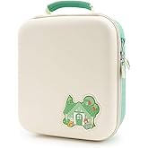 GeekShare Tree House Case for Nintendo Switch, Animal Crossing New Horizons Accessories，Protective Travel System Case with 18