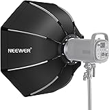 Neewer 65cm/26inch八角形ソフトボックス 折りたたみ式 ボーエンズマウントスピードリング、キャリングケース付き Neewer CB60 CB100 CB150 バージョン4 S101-300W/400Wと他のBowensマウントライト