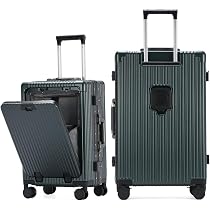 Amazon | [SKYFLY] スーツケース 機内持ち込み 前開き キャリーケース