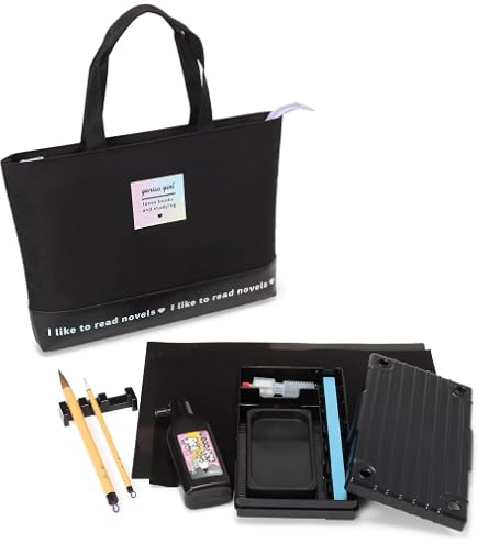 Amazon | モリベクリエーション 書道セット レッスンバッグタイプ モカ