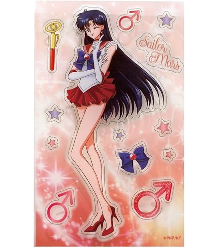 Amazon | サンスター クリスタルステッカー 美少女戦士