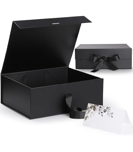 Amazon | 特大ギフトボックス 蓋付き 20 x 20 x 20インチ ブルー