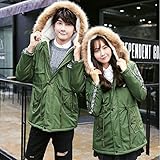ペアダウンジャケット　２０１６年新作　カップル　お揃い　ジャケット018 (L, グーリン)
