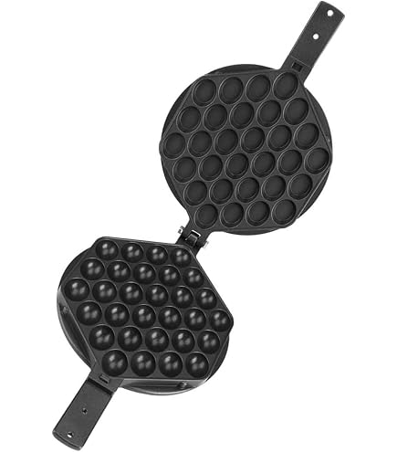 Amazon | 電気ハニカムワッフルマシン、1500W商業用ノンスティック