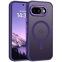 Amazon.co.jp: VENINGO Google Pixel 9a専用ケース パープル 半透明