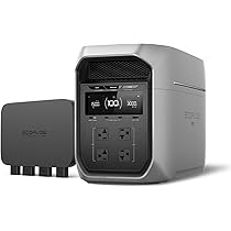 Amazon.co.jp: EcoFlow ポータブル電源 DELTA 3 Max Plus + 800W