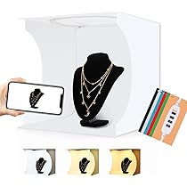 撮影用ライトボックス 黒 Amazon.co.jp: 2LEDライトボックスライトボックスミニフォト