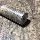 RUDOSTYLE 壁紙 木目 クロス はがせる 防水 壁紙シール 超簡単リフォーム 45cm×10m 【正規品】 (木目調 ビンテージブラウン)