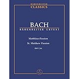 バッハ, J. S.: マタイ受難曲 BWV 244/新バッハ全集版