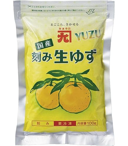 Amazon.co.jp: カネク 国産 刻み生ゆず 100g 冷凍食品 : 食品・飲料・お酒