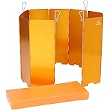 ZAFIELD ウインドスクリーン 風よけ 風防 アウトドア 10枚板 ロングタイプ 4本ペグ ハードケース付