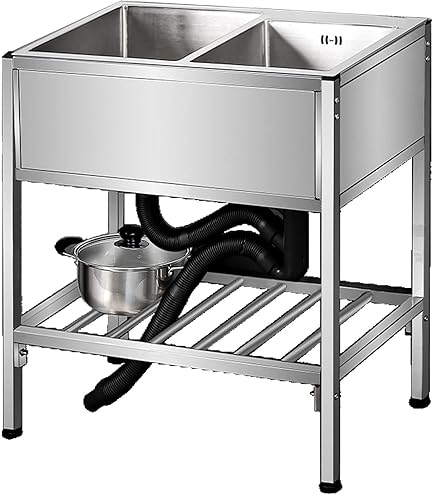 Amazon.co.jp: ガーデンシンク 屋外 蛇口付き ステンレス 流し台