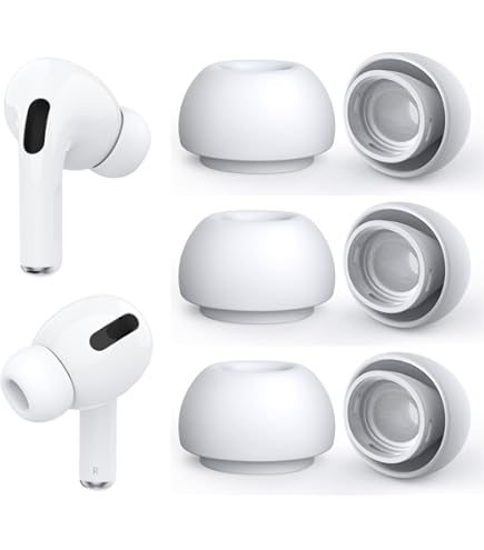 Amazon | [3ペア] AirPods Pro & AirPods Pro 2用交換用イヤーチップ