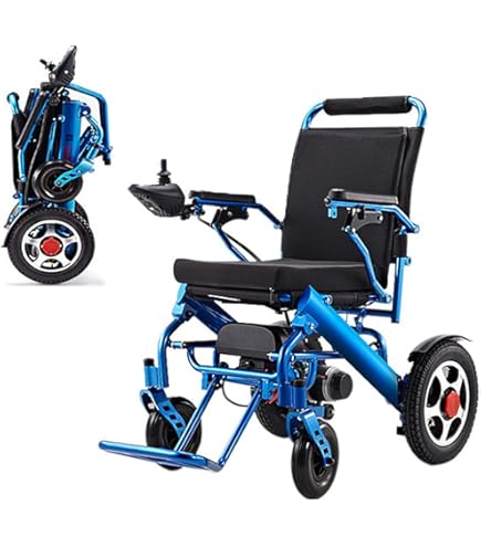 Amazon.co.jp: 超軽量電動車椅子-ポータブル折りたたみ式パワー