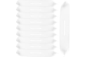 COLLBATH 20pcs Anti-skid Sponge Clothes Hanger Clothing Protector for Safe and Scratch Hanging Lightweight and Easy to Install Hanger Protector for Garments