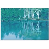卓飾「緑の朝」原画　東山魁夷 東山魁夷 朝静 | 絵画など美術品の販売と買取 | 東京・銀座 おい