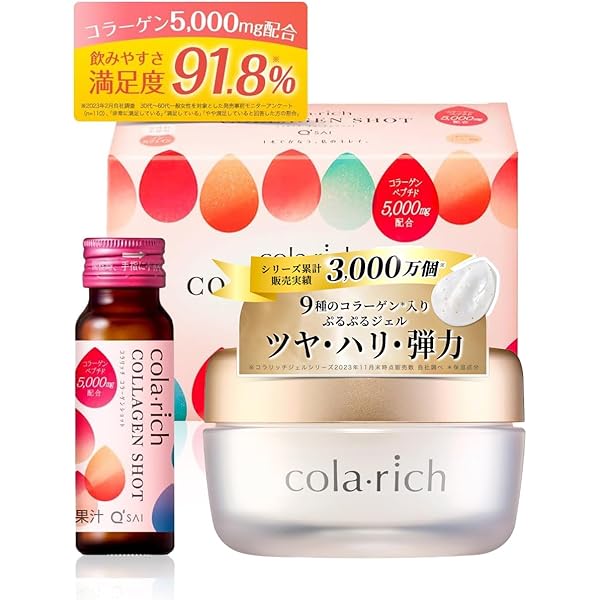 Amazon.co.jp: コラリッチ スーパーオールインワン 美容ジェル