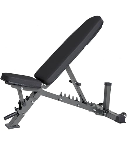 Amazon.co.jp: Inspire Fitness折りたたみベンチ - 平らに敷く - 下降