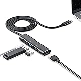 サンワダイレクト USB Type-C ハブ ドッキングステーション HDMI LAN PD/60W 4K対応 USB3.2/USB2.0ポート×1 ケーブル1m 400-HUB086LBK