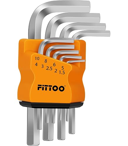 FLZOSPER 30-Piece Hex Key Set – Inch (0.028"–3/8) & Metric (0.7mm–10mm) Allen Wrenches With Storage Case