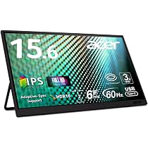 Amazon.co.jp: Acer モバイルモニター 15.6インチ タッチディスプレイ