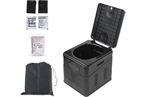 大阪漁具(OGK) 釣場の我慢の限界トイレ(収納袋付) ブラック OG461K