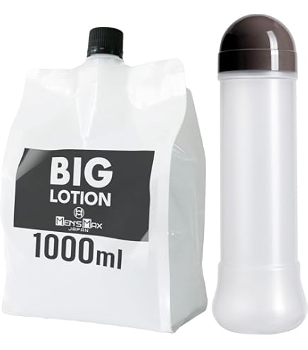 Amazon.co.jp: メンズマックス BIGローション 大容量 1000ml 詰め替え