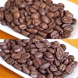 あかねブレンド＆ブルーマウンテンNO.1（焙煎）［100×2/ 合計200g］ (豆の状態のまま)