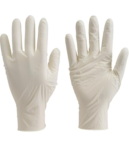 Amazon | TRUSCO 使い捨て天然ゴム極薄手袋S | ニトリルゴム