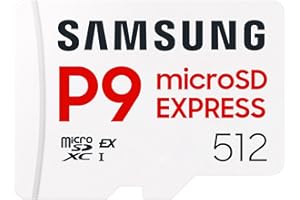 Samsung(サムスン) マイクロSD Expressカード 512GB Nintendo Switch2 動作確認済 最大転送速度 800MB/s 国内正規保証品 3年保証 microSD P9 Express MB-MK512T-IT/EC