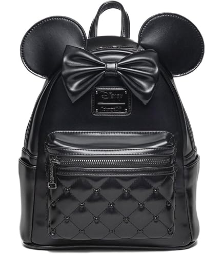 ディズニー　ラウンジフライ　loungefly ミッキーフレンズ　リュック　黒 Amazon.co.jp: ディズニー ミッキー＆フレンズ バックパック
