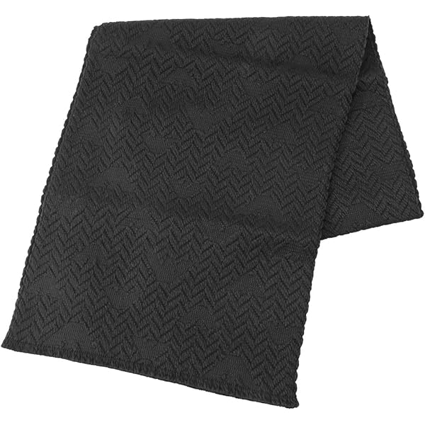 Amazon.co.jp: [エンポリオアルマーニ] メンズ マフラー ブラック