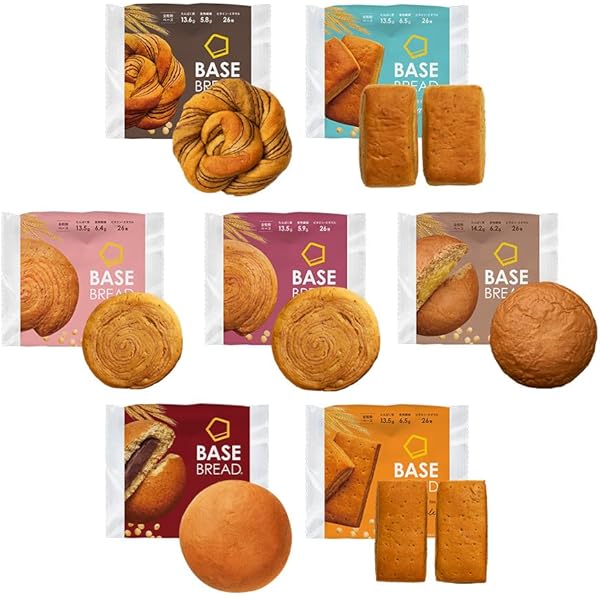 ベースフード BASE BREAD チョコレート・メープル・シナモン 90袋