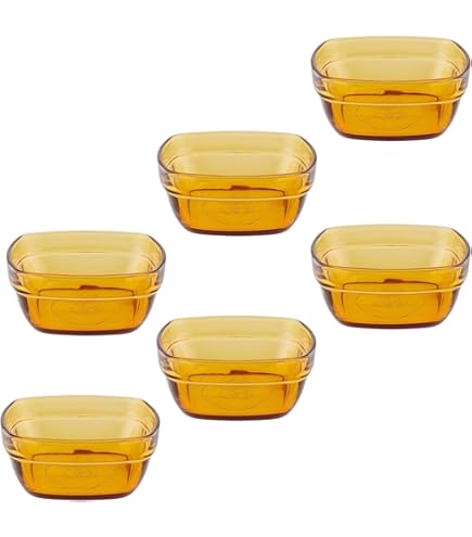 Amazon.co.jp: SOGA GLASS 曽我ガラス アンバーガラス 小鉢 6点