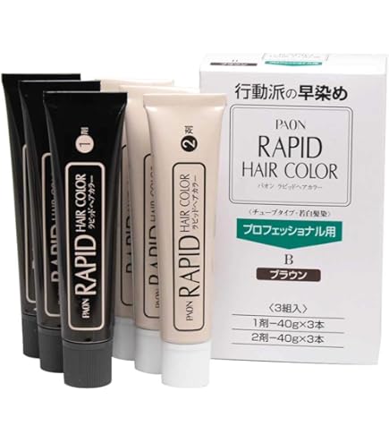 Amazon | マロン マインドカラー S (ソフトな黒褐色)：3組入 | マロン