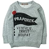 《H28年秋冬物》 nico hrat(ニコフラート) 製品洗い加工済み 30/10綿裏毛フラッグトレーナー 95cm/MG NO.B-260366