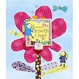 ラミネート折りたたみフラワーGrowth Chart inピンク