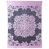 【キャシーマム】アイランドスタイル マハロ5つの島 タオルケット ロケラニピンク