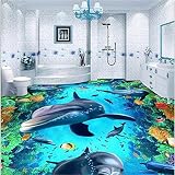 Sproud カスタマイズされた床防水 Non-Slip 肥厚粘着シルク布床貼付されている壁画 Parede 400 Cmx 280 Cm 着用着用