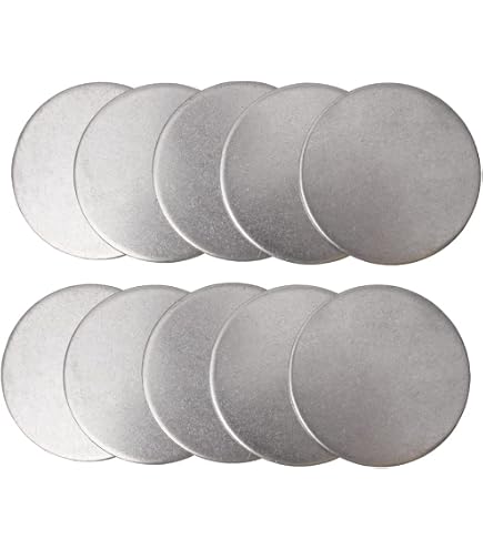 1/2 Inch Thick A36 Steel Disc - 6.50" Diameter Round Circle Plate