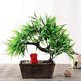 1pc Pineエミュレート盆栽シミュレーション人工花フローラルFakeポット植物