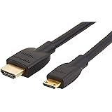 AmazonBasics High-Speed Mini-HDMI to HDMI Cable - 3 Feet (Latest Standard)
