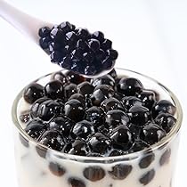 Amazon.co.jp: タピオカ ブラック 500g 約13食から15食分 冷凍