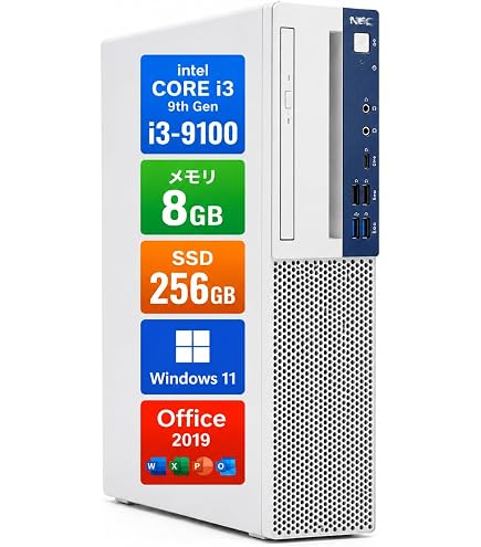 Amazon.co.jp: 【整備済み品】デスクトップPC Mate 第8世代 i7-8700