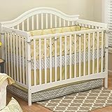 Stella 4 Piece Baby Crib Bedding Set by The Peanut Shell by Farallon Brands [並行輸入品]