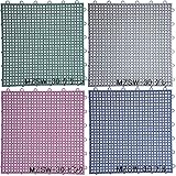 水廻りフロアー サワーチェッカー MZSW-30 60枚セット 色 ピンク サイズ 厚13mm×タテ300mm×ヨコ300mm／枚 60枚セット寸法（1800mm×3000mm） 型番 MZSW-30